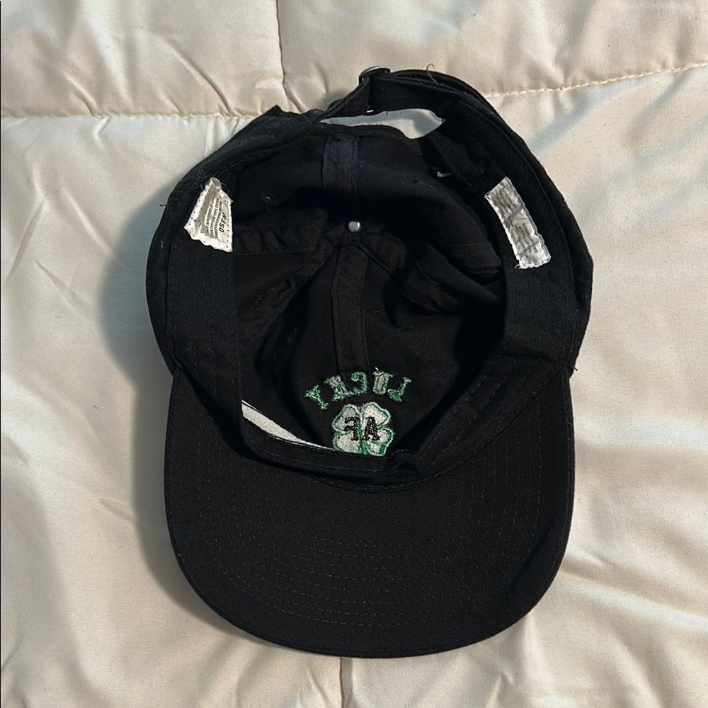 Spencer's Black and Green Shamrock Baseball Cap - Picture 3 of 6